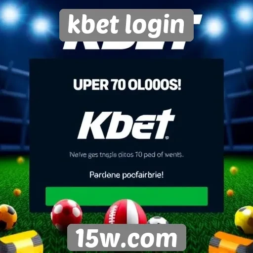 Promoções e bônus oferecidos pelo kbet login